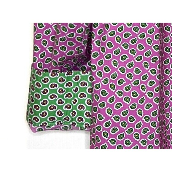 Lauren Ralph Lauren Pink Stretch Non Iron‎ Button Up Blouse Band Collar XL - Picture 4 of 11